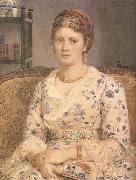 Sir Edward john Poynter,Bart.PRA,RWS Portrait of Mrs j.p.Heselitine (mk46) Germany oil painting artist
